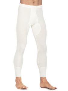 MEDIMA Strumpfhose Wolle Angora 20% Herren M1027 Unterhose Mit Bein Lang Weiß